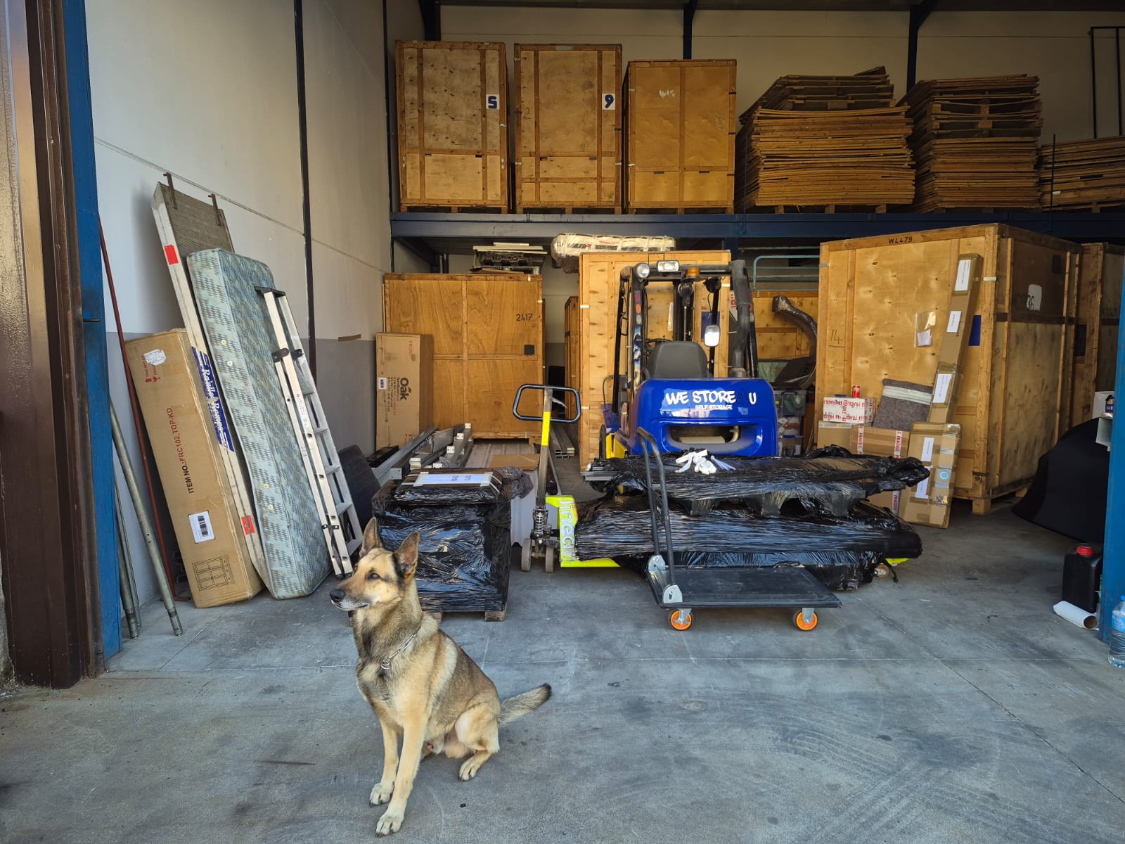 CLS Spain truck being loaded for UK to Portugal removal